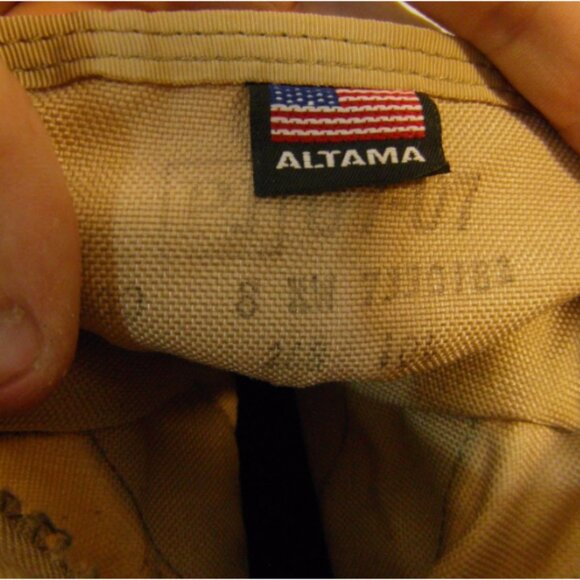 ALTAMA HOT WEATHER DESERT TAN sz8XW COMBAT MILITARY VIBRAM SOLES BOOTS NM 00217 main image 12